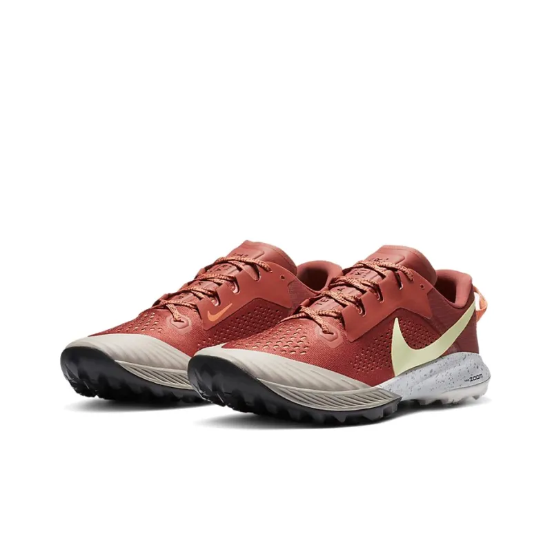 Nike Air Zoom Terra Kiger 6 Cushioned Slip Resistant Low Top Running Shoes Men's Taupe-2