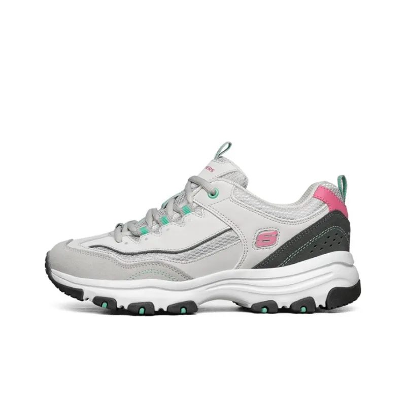 Skechers I Conik Grey/White/Black Women's-0
