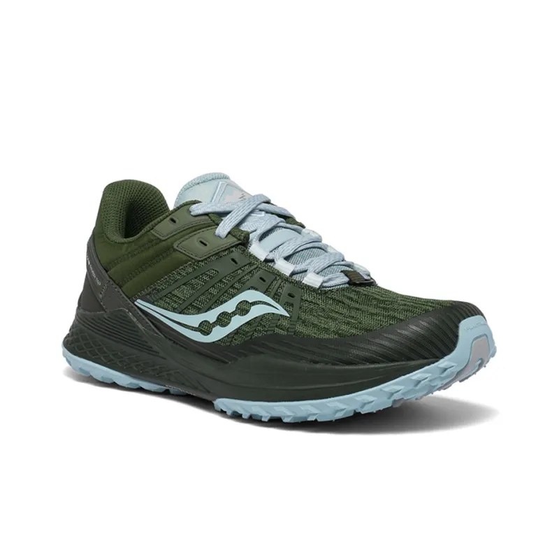 Saucony Mad River TR Running Shoes Women's Low-Top Dark Brown-2