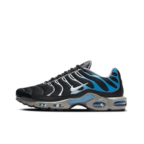 Nike Air Max Plus Running Shoes Men Low-Top Black Blue