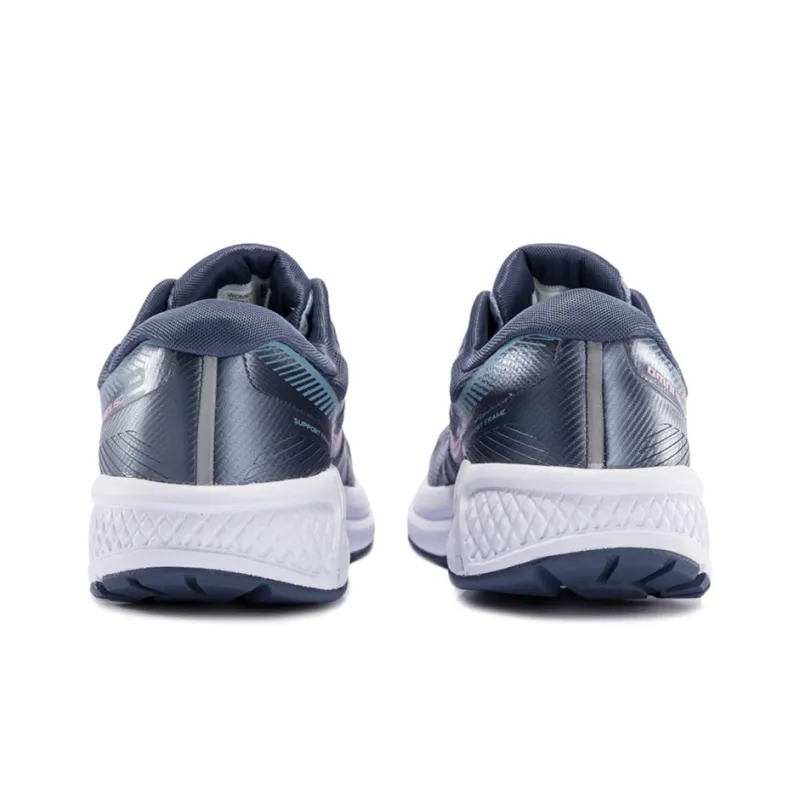 Saucony Omni ISO2 Running Shoes Women's Low-Top Gray Pink-3