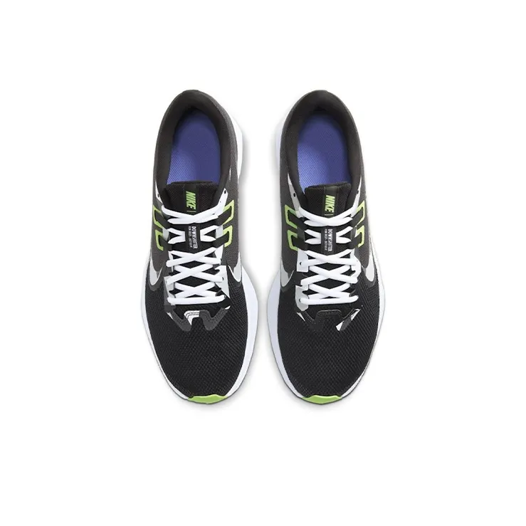 Nike Downshifter 9 Black/Green-3