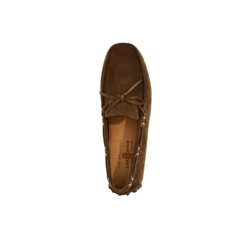 Car Shoe Gommino Loafers Men's Brown-3