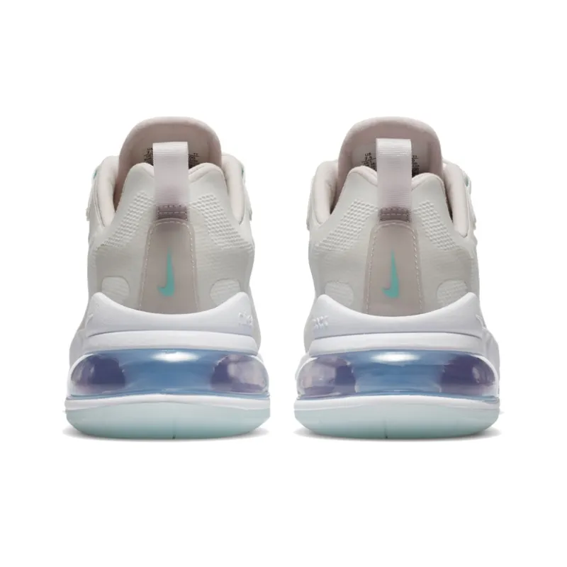 Nike Air Max 270 React Summit White Bleached Aqua Women's-3