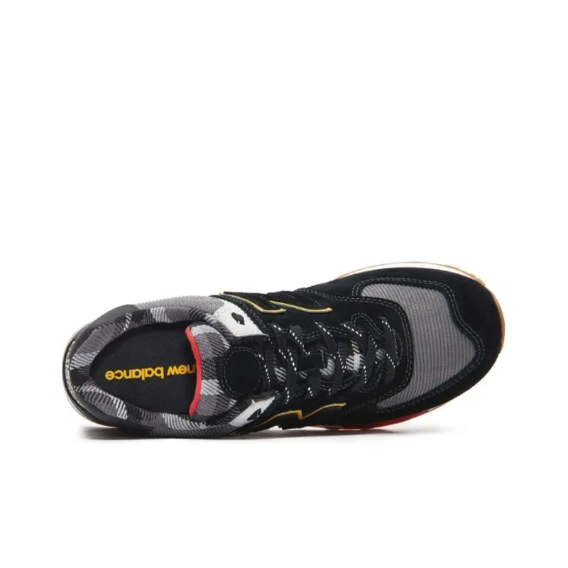 New Balance 574 Black Team Red-2