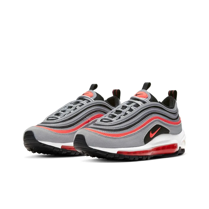 Nike Air Max 97 Wolf Grey Radiant Red GS-2