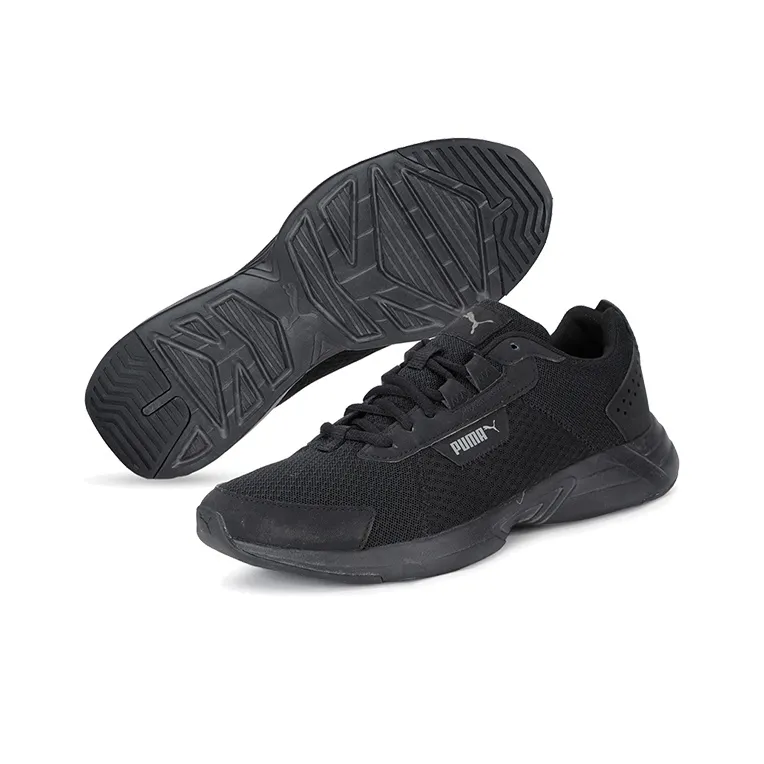 PUMA Space Runner Alt SoftFoam 'Black White' Women's-4