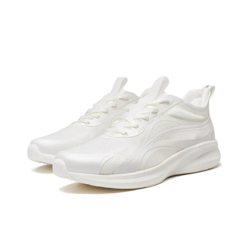 XTEP To Light 4.0 Cushioning Anti-Slip And Wear-Resistant Low-Top Running Shoes Women's White-1