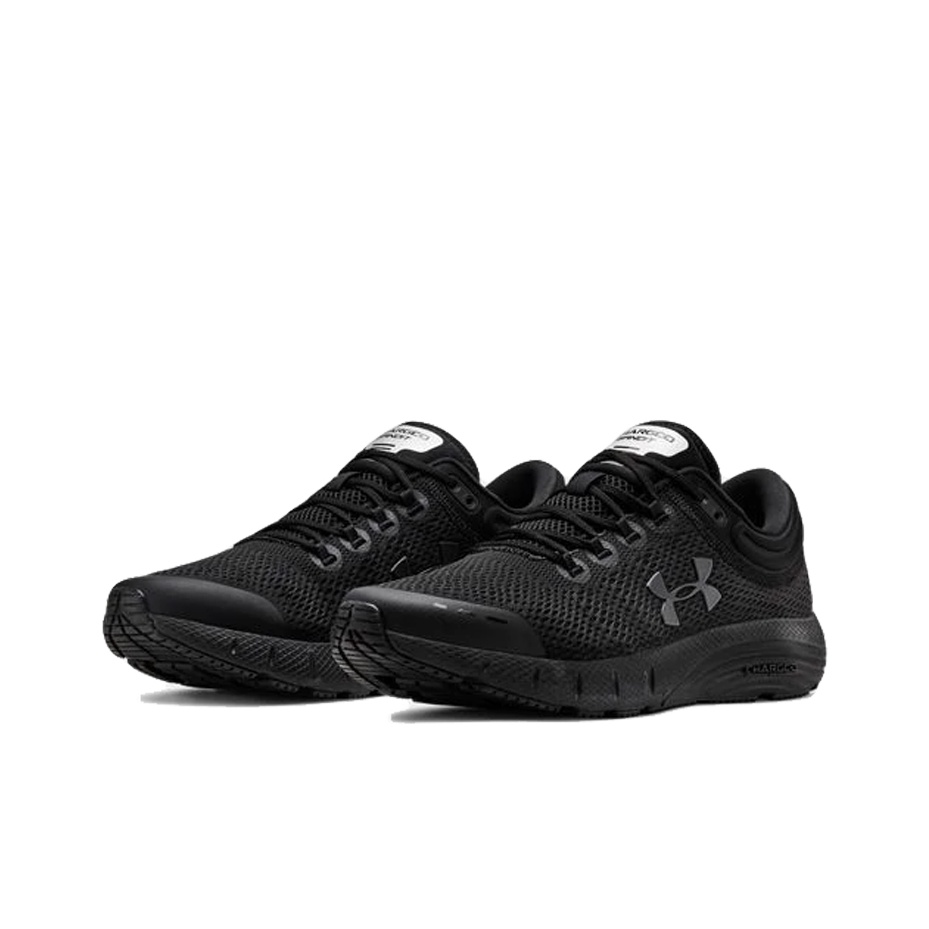 Under Armour Charged Bandit 5 Black Silver POIZON