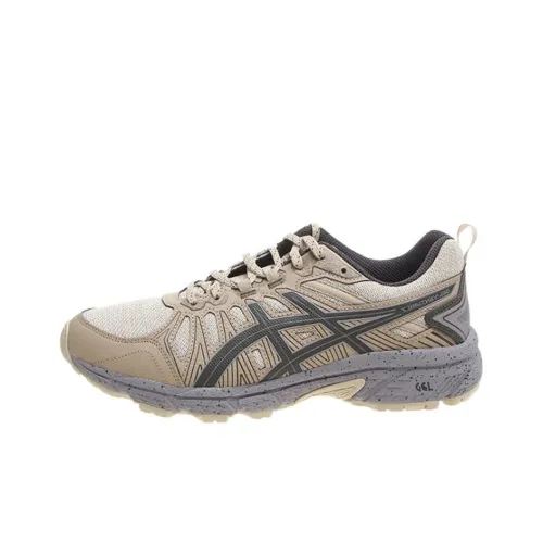 Asics Gel-Venture 7 Running Shoes Men Low-Top Gray/Brown