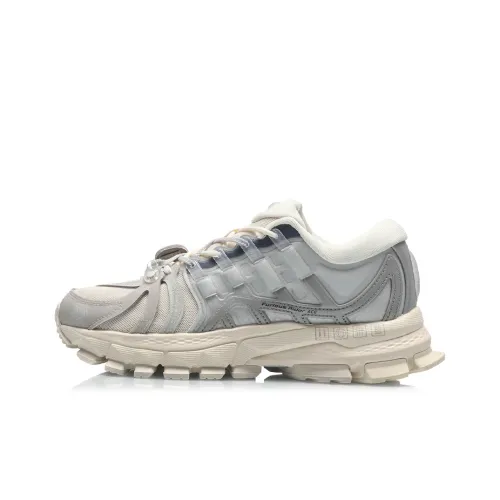 LiNing Furious Rider ACE 1.5 Running Shoes Women's Low-Top Egg Milk Gray