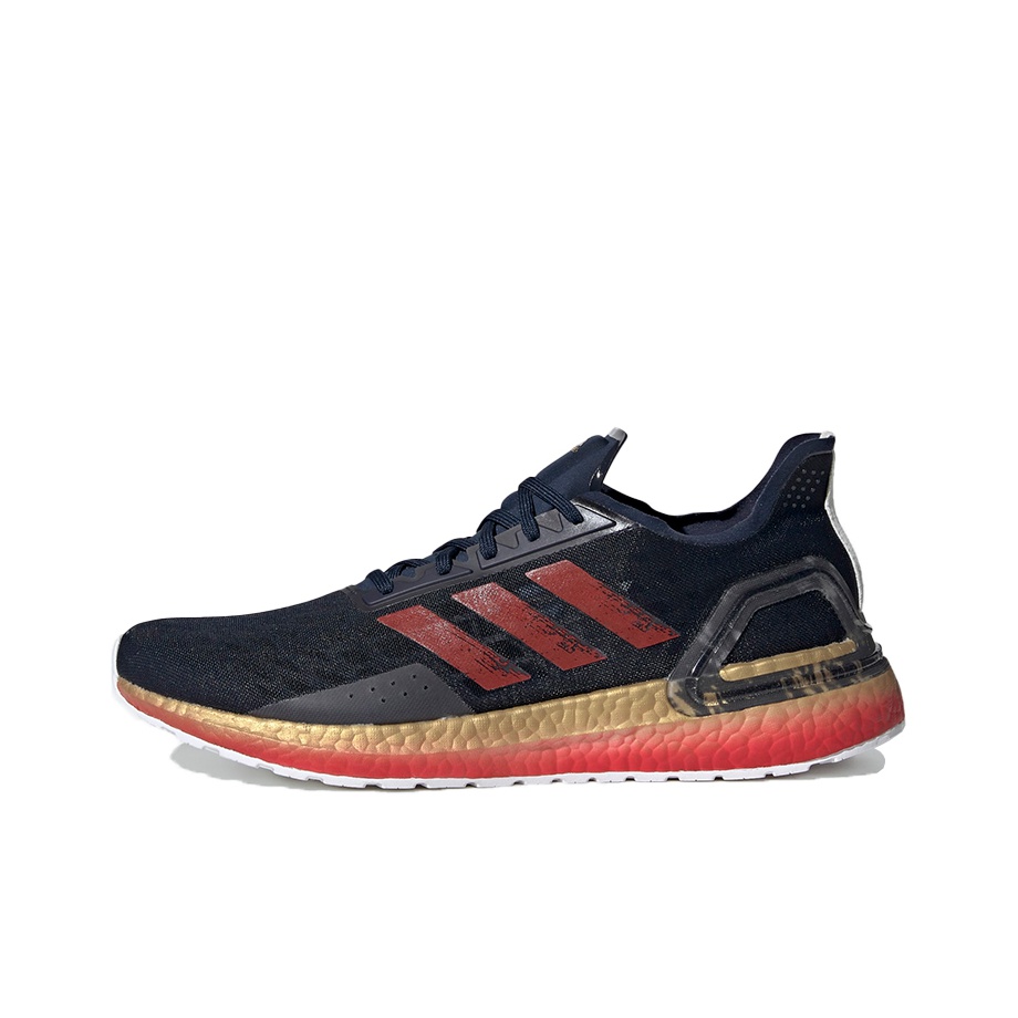 Adidas ultra boost red and gold best sale