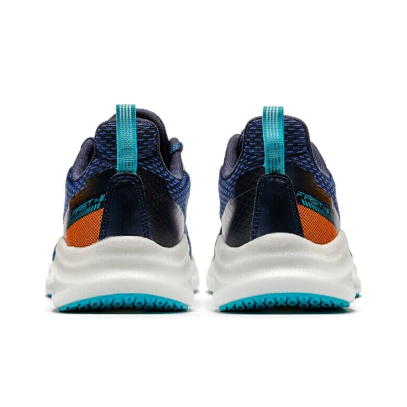 361° QU!KFOAM Cushioning, Slip Resistant, And Abrasion Resistant Low Top Running Shoes Men's Black Blue-3