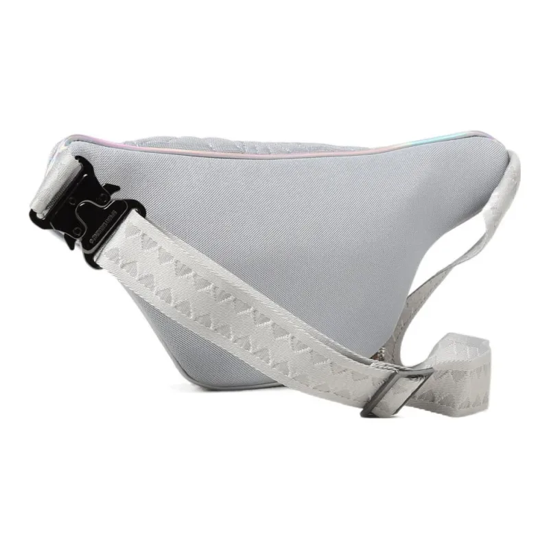 SPRAYGROUND Quilted Polyester Shoulder Bag Regular Unisex Silver-1