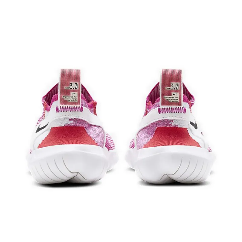 Nike Free Rn Flyknit 3.0 2020 'Vast Grey Fire Pink' Women's-3