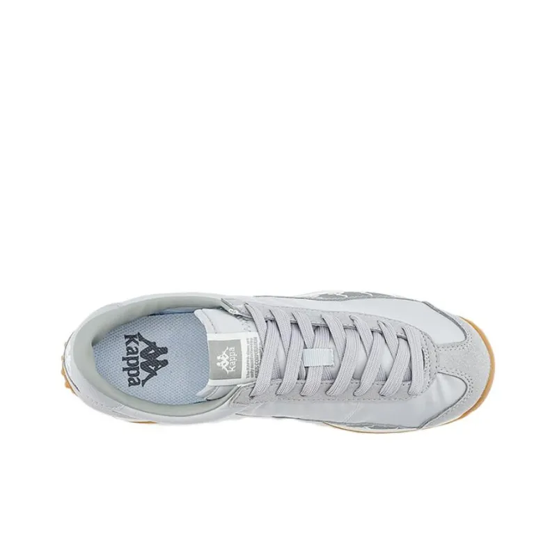 Kappa Anti Slip Wear Resistant Low Top Training Running Shoes Unisex Cool Gray-4