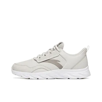 Anta Running Collection Cushioning, Slip Resistant, And Abrasion Resistant Low Top Running Shoes Men's Shade 1 Gray