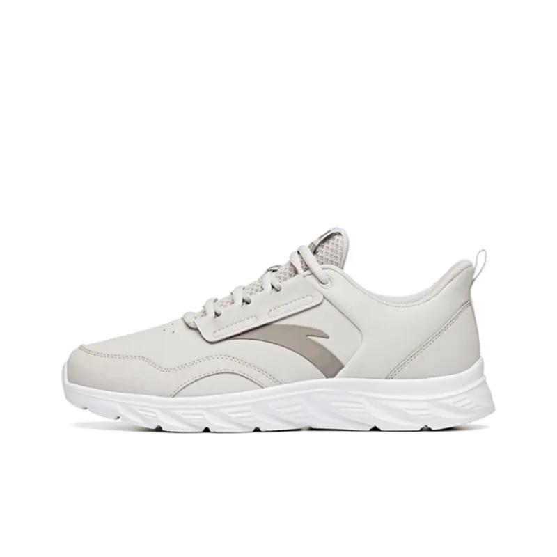 Anta Running Collection Cushioning, Slip Resistant, And Abrasion Resistant Low Top Running Shoes Men's Shade 1 Gray-0