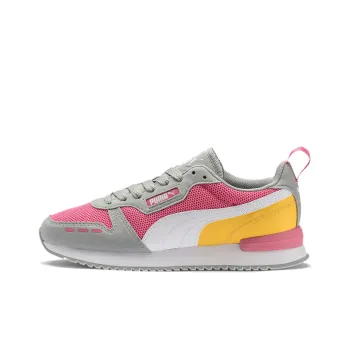 PUMA R78 Trainers Grey/Pink Women's