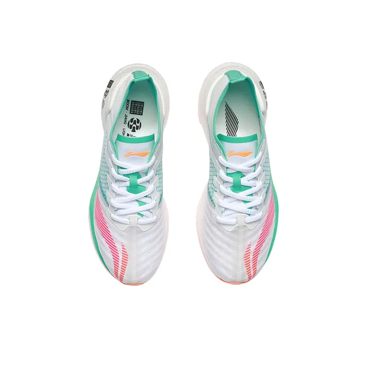 LINING Essential 'White Light Green' Women's-3