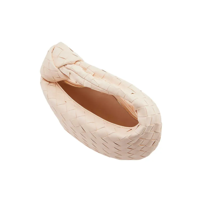 Bottega Veneta Jodie Mini Intrecciato Macaroon-5