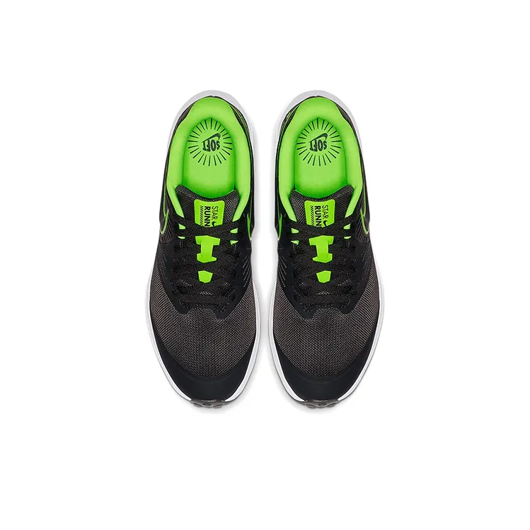 Nike Star Runner 2 'Black Green' GS-3