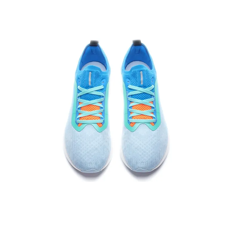 LiNing Super Light 17 Abrasion Resistant Breathable Low Top Running Shoes Men's Nova Vivid Blue-3