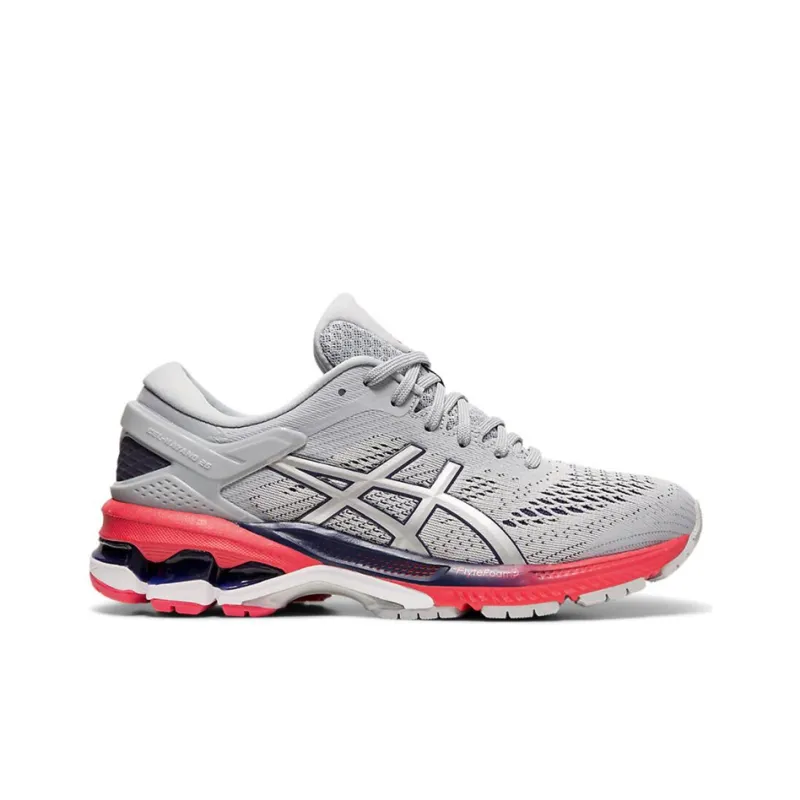 Asics Gel Kayano 26 Wide 'Piedmont Grey Red' Women's-1