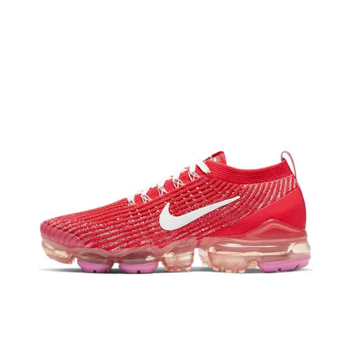 Nike Air VaporMax Flyknit 3 Track Red Magic Flamingo Women's