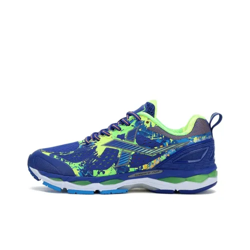 XTEP Race Training 300 Running Shoes Women's Low-Top Blue/Green