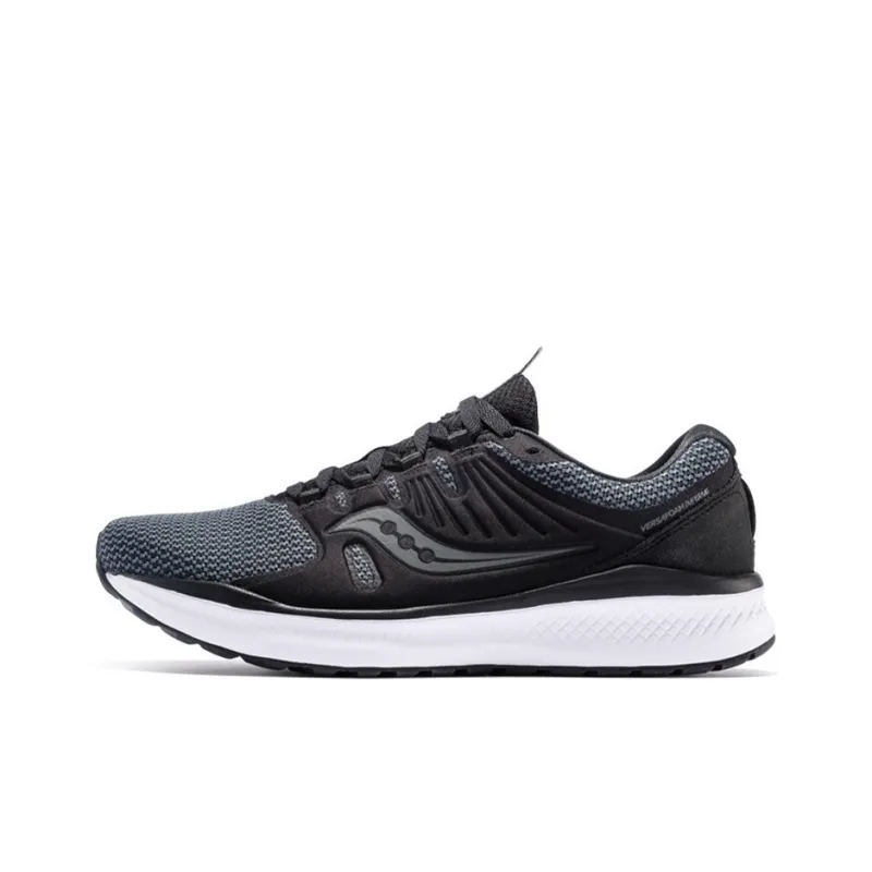 Saucony VERSAFOAM Running Shoes Men Low Top Black Charcoal-0