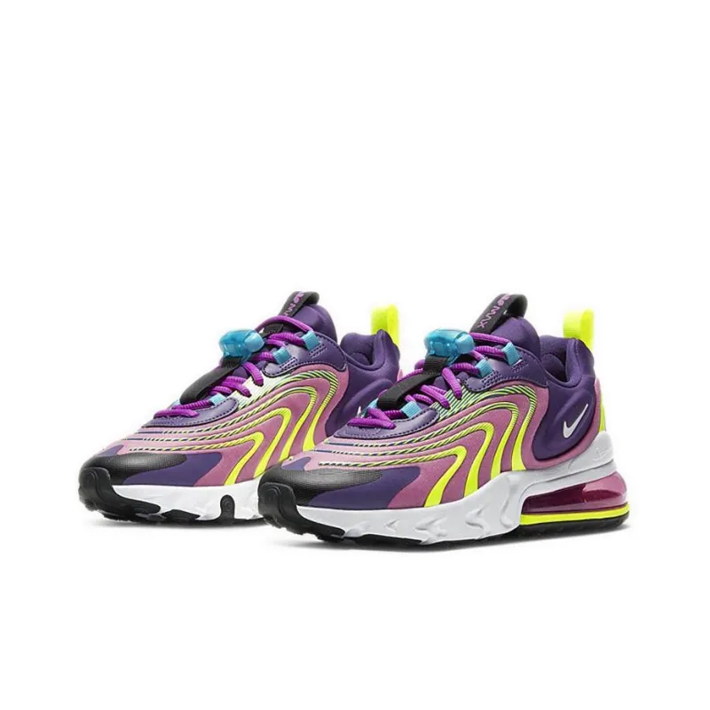 Nike Air Max 270 React Eng Eggplant Magic Flamingo Women's-2