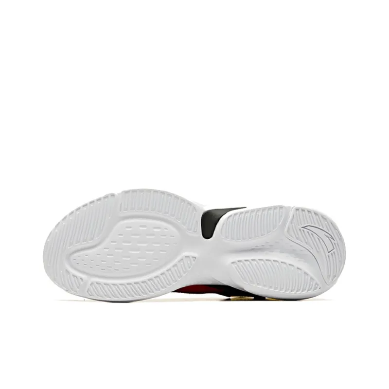 Anta Running Collection Low-Top Running Shoes Men's Red Black-4