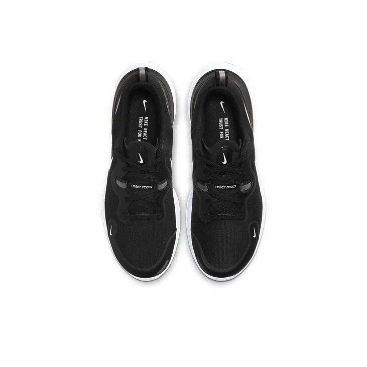 Nike React Miler Black White-3