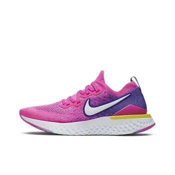 Nike Epic React Flyknit 2 Laser Fuchsia White Women's