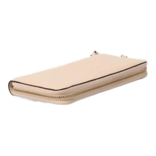 Chloe Leather Wallet Women's Light Pink-4