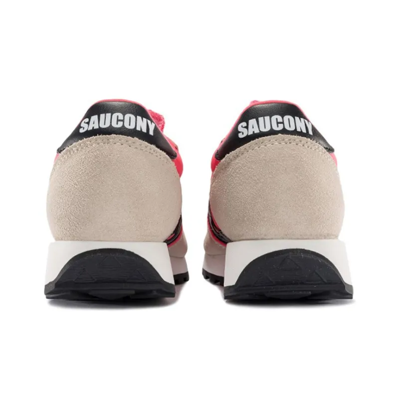 Saucony Jazz Original Jazz Original Vintage Low-Top Running Shoes Women's Red White Black-3