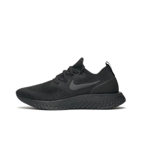 Nike Epic React Flyknit Triple Black Women's