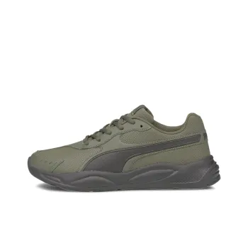 PUMA 90s Runner Running Shoes Unisex Low-Top Army Green/Black