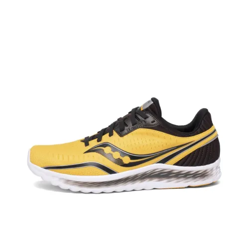 Saucony Kinvara Elite 11 Low Top Running Shoes Men's Yellow