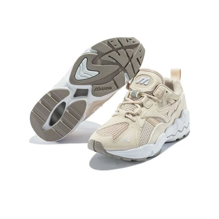 Mizuno Rider 1 Beige/Yellow-4
