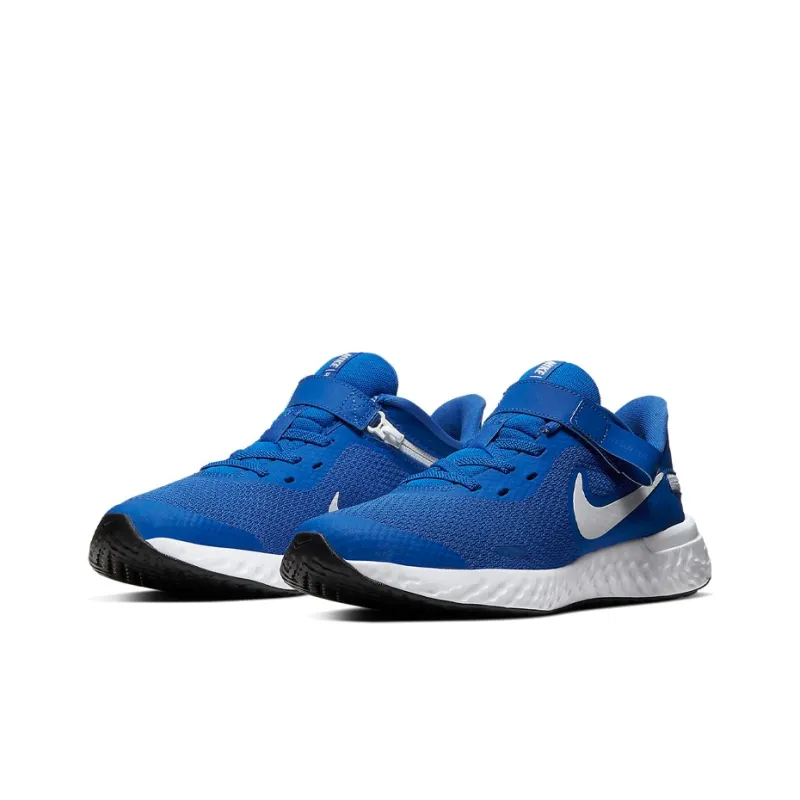 Nike Revolution 5 FlyEase 'Blue White' Gs-2