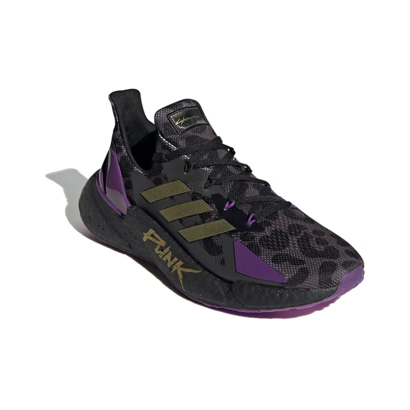 Adidas X9000L4 Cyberpunk 2077 Black Metallic Gold-2
