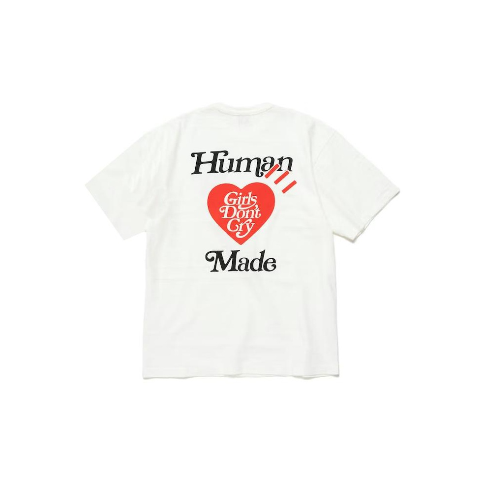 ガルドンコラボ Human Made x Girls Don't Cry #2 Tee White Human Made x Girls Don't Cry Tee 2 White Men's - SS19 - US