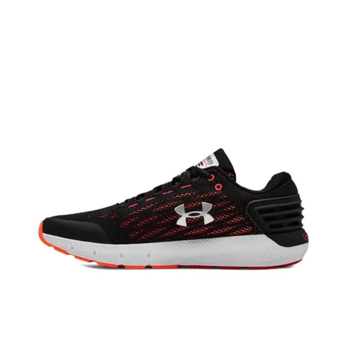 Under Armour Charged Rogue 1 Running Shoes Men Low-Top Black/Red