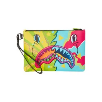 SPRAYGROUND PVC Wallets Clutches Women's Green
