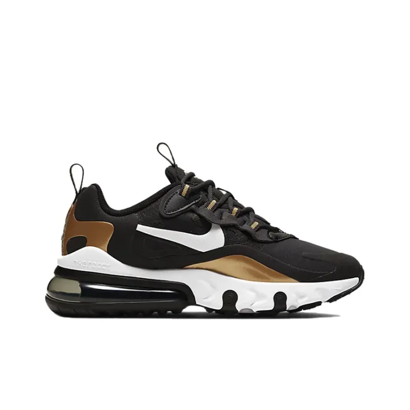 Nike Air Max 270 React Metallic Gold GS-1