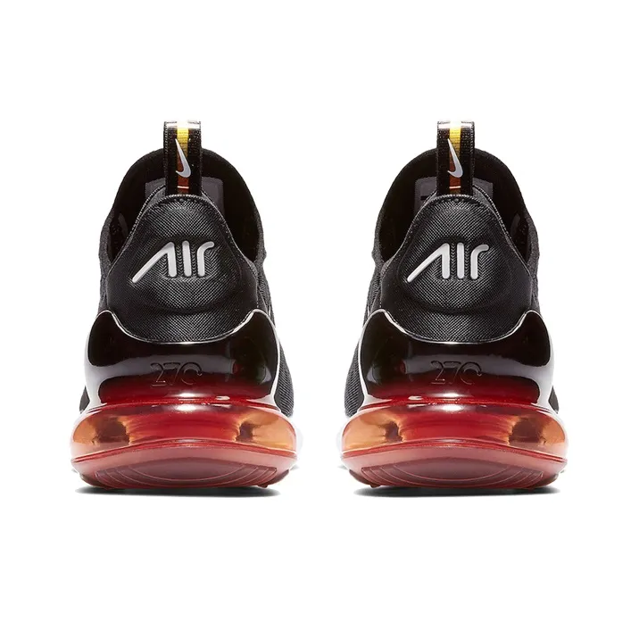 Nike Air Max 270 Black Laser Orange Ember Glow-4
