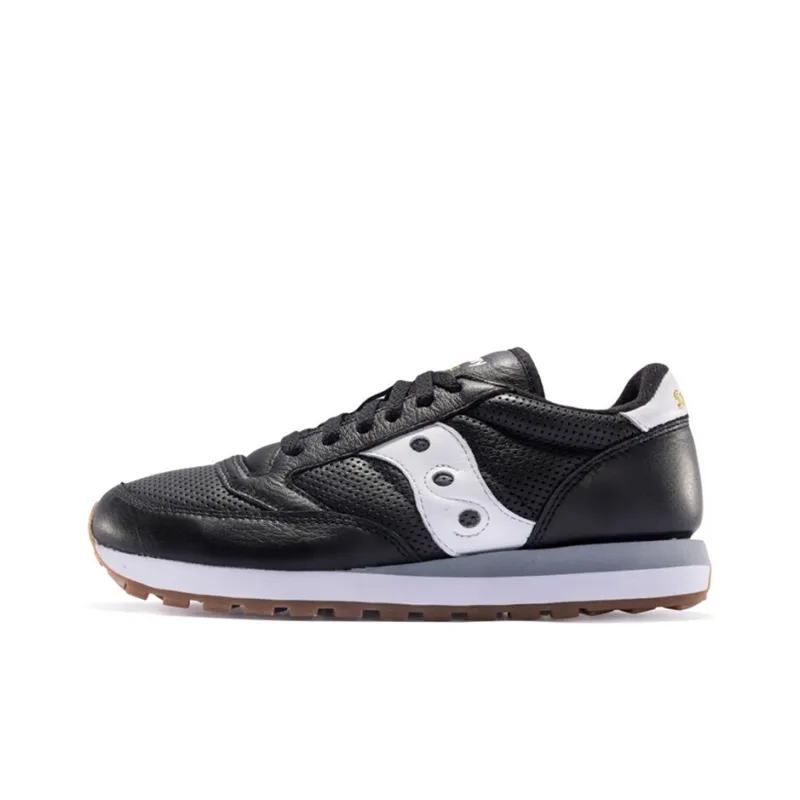 Saucony Jazz Original Original Low-Top Running Shoes Men's Black White-0