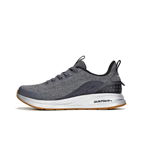 361° Titanium Speed 1.0 Running Shoes Men Low-Top Gray/Black/White